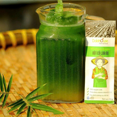 Bột Cỏ Lúa Mì Hữu Cơ Nguyên Chất Sấy Lạnh Dalahouse - Ngăn Ngừa Tiểu Đường, Phòng Ngừa Thiếu Máu, Máu Nhiễm Mỡ, Thanh Lọc Gan và Dạ Dày, Giảm Cân, Hỗ Trợ Điều Trị Viêm Loét Dạ Dày, Giảm Táo Bón, Hỗ Trợ Tiêu Hóa