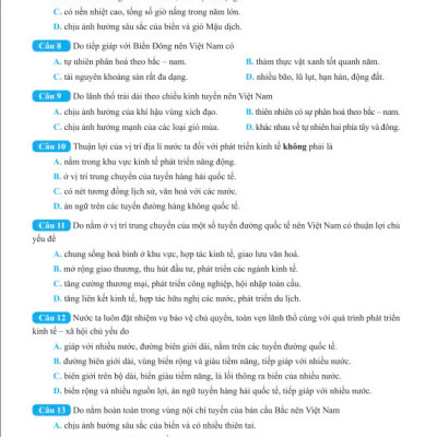 Sách - Cẩm Nang Ôn Luyện Thi THPT, Đại Học Môn Địa Lí - Biên soạn theo chương trình GDPT 2018 - ndbooks