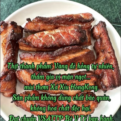 Gia vị trộn sẵn làm THỊT XÁ XÍU