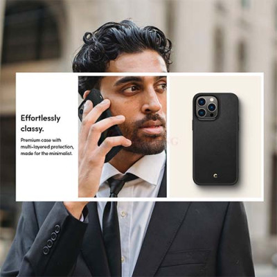 Ốp lưng chống sốc hỗ trợ sạc không dây Spigen Cyrill Kajuk Mag dành cho iPhone 15 Pro/14 Series - Hàng chính hãng