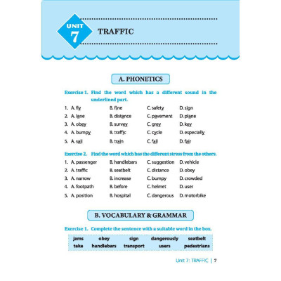 Sách - Global Success - Vở Bài Tập Tiếng Anh Lớp 7 - Có Đáp Án - Tập 2 - Minh Thắng
