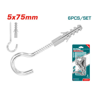 BỘ 6 TẮC KÊ VÍT MÓC, MẮT, L TOTAL WJSPK5012, WJSPK5022, WJSPK5032 - HÀNG CHÍNH HÃNG