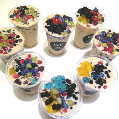 Bột pha trà sữa cao cấp Déli - 1kg - thơm, béo tự nhiên - chuyên dùng pha chế trà sữa