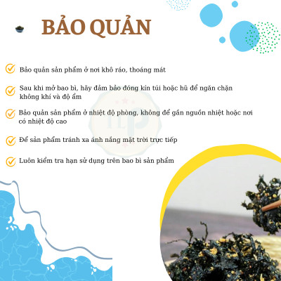 RONG BIỂN CHÁY TỎI CAO CẤP - HŨ 100G TLP