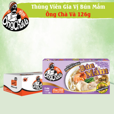 Thùng Viên Gia Vị Bún Mắm Gold 126g Ông Chà Và 80 Hộp Siêu Tiết Kiệm Dễ Sử Dụng Và Tiện Lợi Thích Hợp Cho Quán Ăn