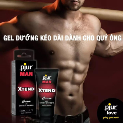 Gel cường dương Pjur Man Xtend 50ml dành cho quý ông tăng khoái, tăng lưu thông máu