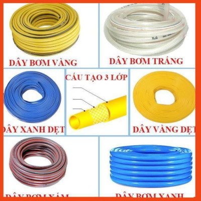 Bộ dây vòi xịt nước rửa xe, tưới cây tăng áp 3 lần,loại 20M (nối đồng nhựa đen) 206317