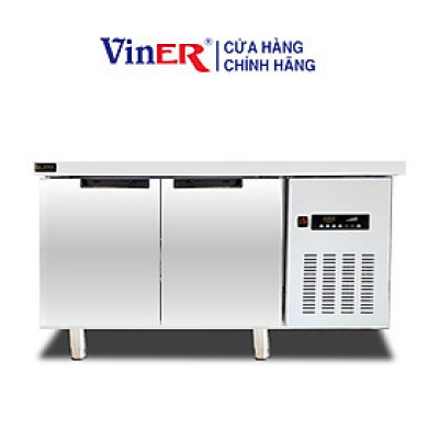 [HÀNG CHÍNH HÃNG] Tủ bàn mát 1m5 lạnh trực tiếp Viner