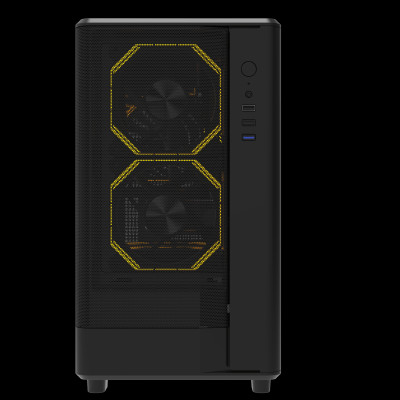 VỎ CASE MÁY TÍNH DARKFLASH DB330M MESH (Full M-ATX) - Hàng chính hãng