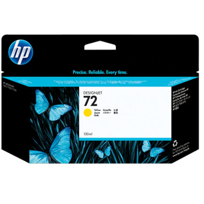 Mực in HP 72 130-ml Yellow DesignJet Ink Cartridge (C9373A) - Hàng chính hãng