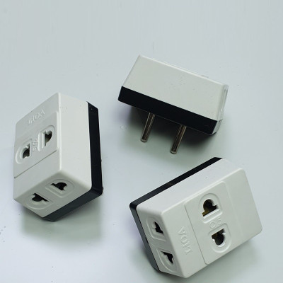 Ổ Cắm Điện Chia 3 Ngả - Chia Từ 1 Ổ Cắm Ra 3 Ổ Cắm, Thiết Kế Nhỏ Gọn Và Cắm Không Mất Diện Tích, Tiện Dụng Trong Gia Đình. TakyHome 8612