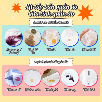 Chất tẩy vết bẩn quần áo Mao Bao 30g