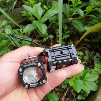 (LOẠI TỐT) Đèn led trợ sáng xe máy 2 màu cốt pha B.M.A bi cầu bản đặc biệt 4 chế độ mẫu mới hàng víp siêu gom , phụ kiện xe máy