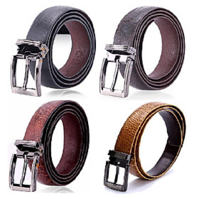 HP5411-12-15-16 - Dây thắt lưng nữ da đà điểu Huy Hoàng 2,5P trơn màu đen, nâu đất, nâu đỏ, vàng