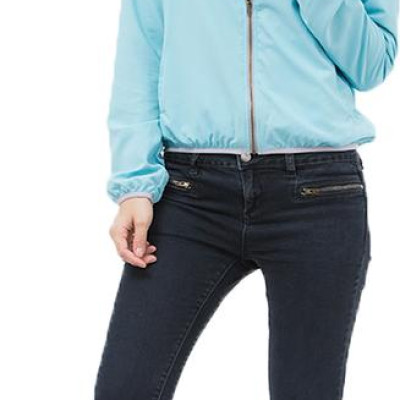 Áo khoác nữ chống nắng UPF50+ Cyan Zigzag JAC00304 tặng khẩu trang lớn cùng màu trị giá 129k