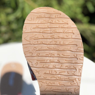 Dép nữ bảng ngang nơ hoa cúc siêu dễ thương 21448