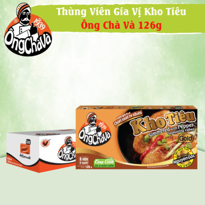 Thùng Viên Gia Vị Kho Tiêu Gold 126g Ông Chà Và 80 Hộp Siêu Tiết Kiệm Dễ Dùng Và Tiện Lợi Thích Hợp Cho Quán Ăn