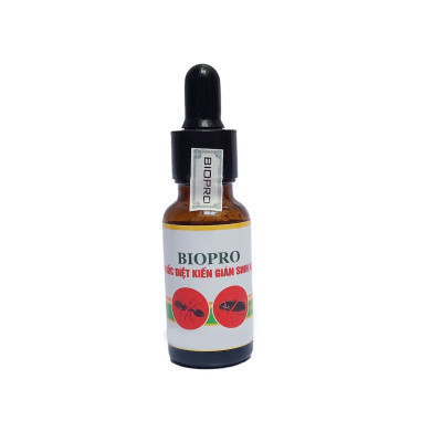 Thuốc diệt kiến gián sinh học BioPro Chai 20ml Dạng nhỏ Giúp diệt sạch kiến gián tận gốc, kiến đen, kiến lửa, gián đức