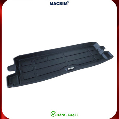 Thảm lót cốp xe ô tô Suzuki Jimny 2018 - nay Nhãn hiệu Macsim chất liệu nhựa TPE cao cấp màu đen