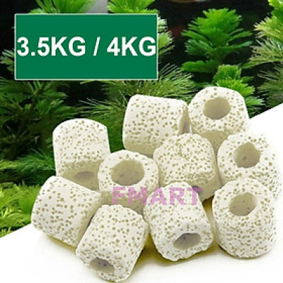 Sứ Lọc Hồ Cá 3.5/4KG vật liệu lọc nước bể cá cảnh, hồ thủy sinh cao cấp 