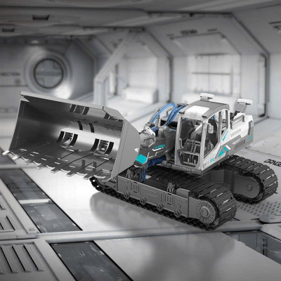 BYJARDA - GC0106 - Xe Ủi Thủy Lực (127 Chi Tiết)