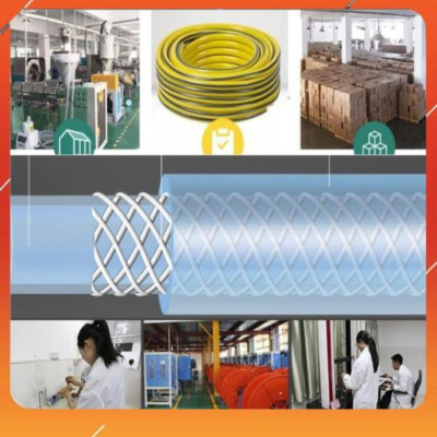 ️Evoucher Bộ dây vòi xịt nước rửa xe,tưới cây ,tăng áp 3 lần, loại 7m,10m 206236 đầu đồng,cút đồng, + túi đựng bút