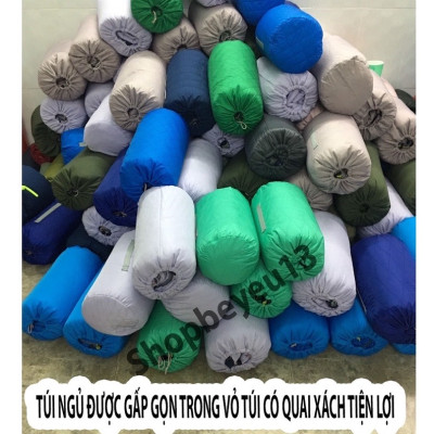 Túi ngủ văn phòng  có dây rút , Túi dã ngoại , du lịch , chống thấm  ,  cách nhiệt  và  giữ nhiệt tốt đem lại giấc ngủ êm ái  và  ấm áp