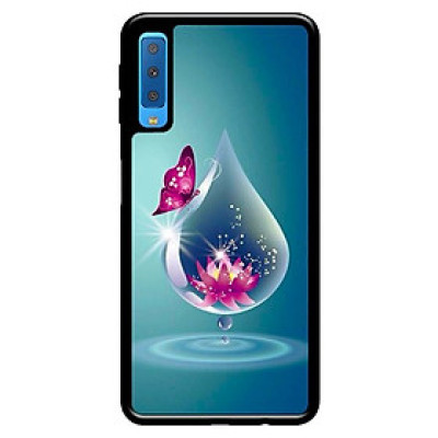 Ốp lưng cho Samsung Galaxy A50 nền giọt nước 1 - Hàng chính hãng