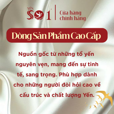 [Hộp 100gram] Yến Số 1 Thượng Phẩm Toàn Sợi, Yến Tươi Tinh Chế, Yến 100%