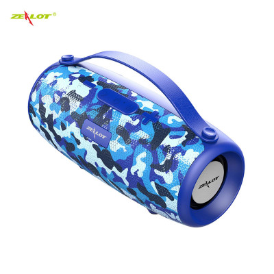 Loa Bluetooth không dây ZEALOT S34 không thấm nước  HiFi TWS Hỗ trợ loa siêu trầm âm thanh nổi - Màu đỏ