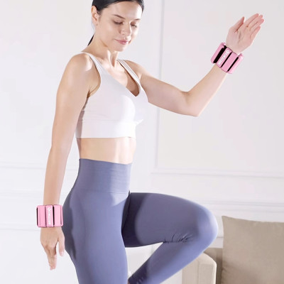 Tạ Đeo AW- 1203 (1 cặp) Tay Tạ Chân Túi Cát Đeo Cổ Tay Mắt Cá chân Chất Liệu Bột Sắt Mịn Hỗ Trợ Tập Gym