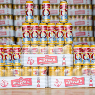 [Tặng 1 ly thuỷ tinh] Bia Reeper B. Weissbier 5.4% - Thùng 24 lon 500ml