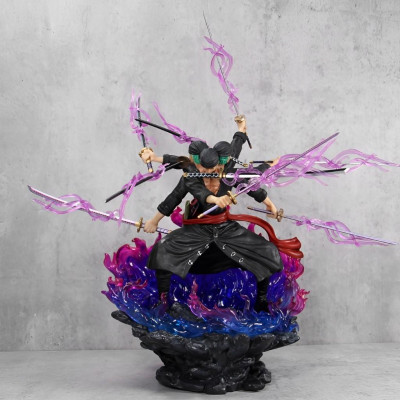 Mô Hình Zoro Quỷ Thần ASURA 3 Đầu 6 Tay 39CM Siêu Ngầu Mô Hình One Piece Cao Cấp, Figure Mô Hình Anmie One Piece Luffy