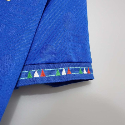 Áo Bóng Đá Retro Tuyển Ý 1994 - Sân Nhà bản cao cấp vải Cotton Polyester
