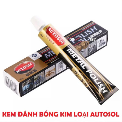 Kem Đánh Bóng Inox, Kim Loại Autosol Siêu Mạnh – Làm Sạch, Làm Mới XeMáÔTô Hiệu Quả, ĐÈN TRANG TRÍ , ĐỒNG HỒ TREO TƯỜNG