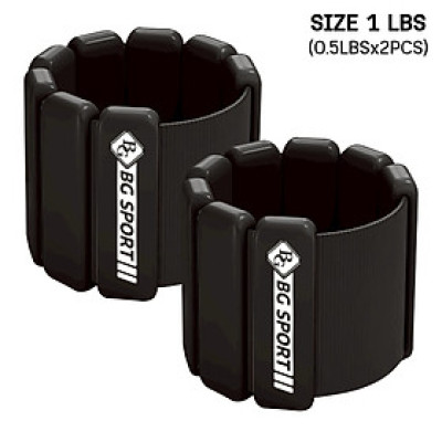 Tạ Đeo AW- 1203 (1 cặp) Tay Tạ Chân Túi Cát Đeo Cổ Tay Mắt Cá chân Chất Liệu Bột Sắt Mịn Hỗ Trợ Tập Gym