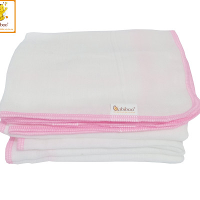 Set 10 Khăn gạc sơ sinh G10 nhỏ vắt sổ BABIBOO - BK01