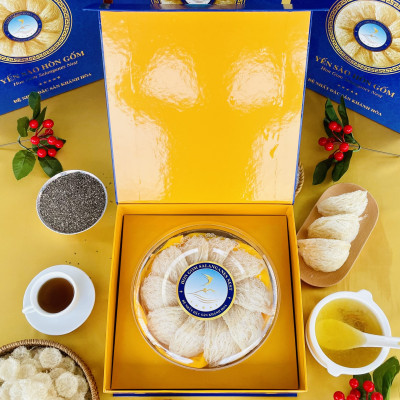 [HGK-V1] Yến Sào Tinh Chế Cao Cấp Sợi Dài - Yến Sào Hòn Gốm Chính Hiệu Khánh Hoà - HGK NEST