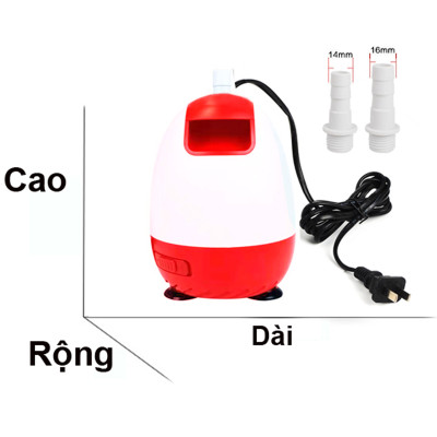 Máy bơm hút đáy BAOYU BY-303 30W bơm chìm hút cặn 360 độ bể cá cảnh thủy sinh BY303