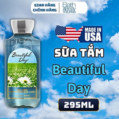 Body Mist Bath And Body Works Nam Nữ Chính Hãng Beautiful Day, Xịt Thơm Body Toàn Thân Hương Nước Hoa 236ml