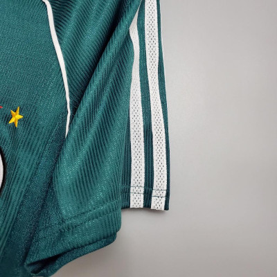 Áo Bóng Đá Retro Tuyển Đức 1998 - Sân Khách bản cao cấp vải Cotton Polyester