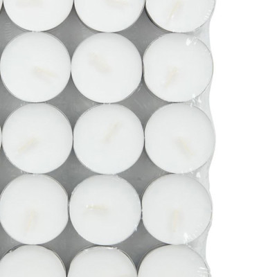 Bộ 50 nến cốc | JYSK Regner | paraffin | trắng