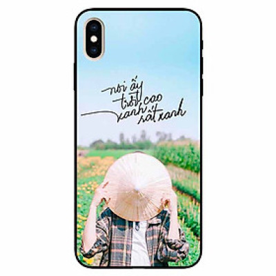 Ốp lưng in cho Iphone Xs Max Mẫu Lấy Nón