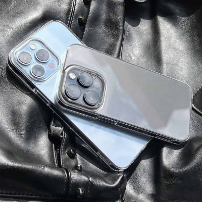 Ốp lưng siêu mỏng 0.3mm chống ố cho iPhone 17 Pro Max / 17 Pro / 17 Air / 17 / 16 Pro Max / 16 Pro / 16 Plus / 16 hiệu Memumi Crystal thiết kế ôm sát máy, chống sốc , chống trầy xước - Hàng nhập khẩu 