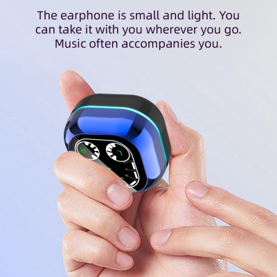 CINCATDY Tai Nghe Gaming True Wireless Earbuds Headphone Bluetooth V5.0 Phiên Bản Nâng Cấp Headset Dock Sạc có Led Báo Pin Kép S6 SE