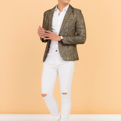 Áo Vest Nam Titishop VN362 Vàng