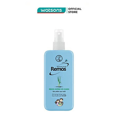 Xịt Chống Muỗi Remos Hương Sả Chanh 70ml