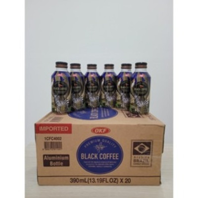 Cà phê đen OKF Hàn Quốc 390ML Không đường Brazil Arabica beans