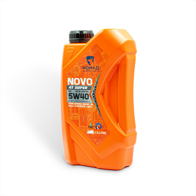 Nhớt Xe Máy Tổng Hợp Toàn Phần NOMAD Chai 1.3L 5W40-SN-MA2 Cho Exciter, Winner, Raider, Motor PKL