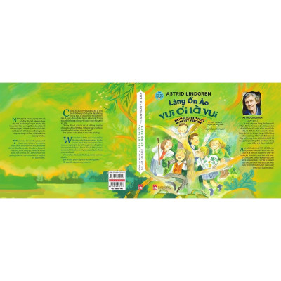 Sách - Làng Ồn Ào Vui Ơi Là Vui - Nothing But Fun In Noisy Village - Song Ngữ Việt Anh - NXB Phụ Nữ